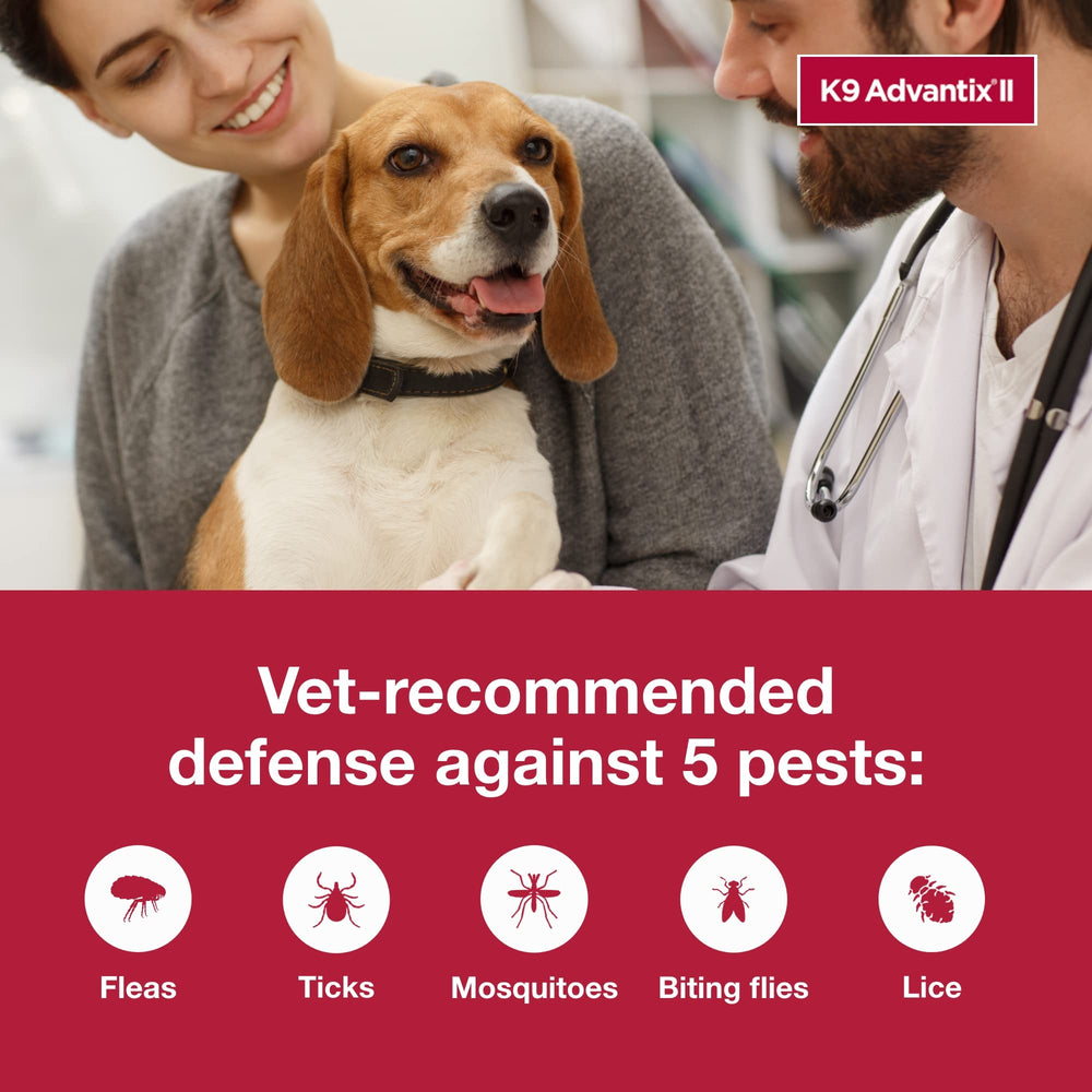 K9 Advantix II Small Dog fragrance-free formula indicates gentle skin contact.