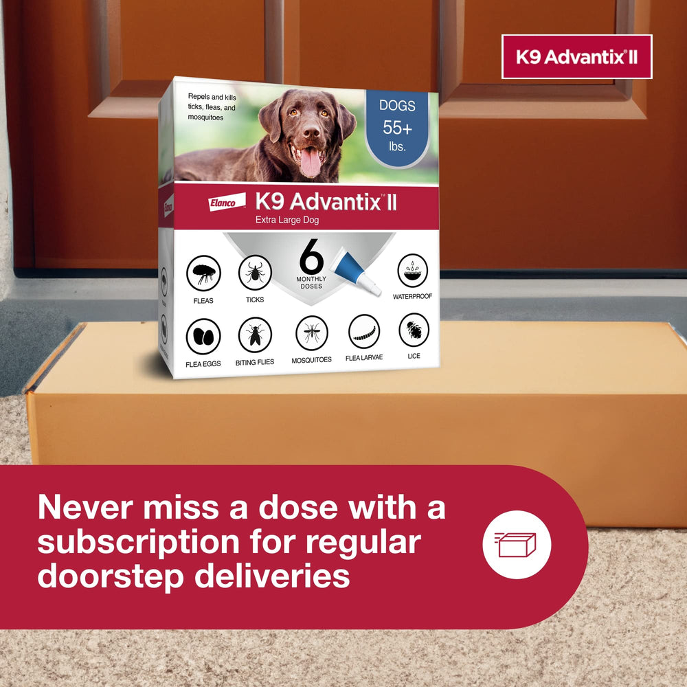 K9 Advantix II XL no-prescription pest protection for dogs