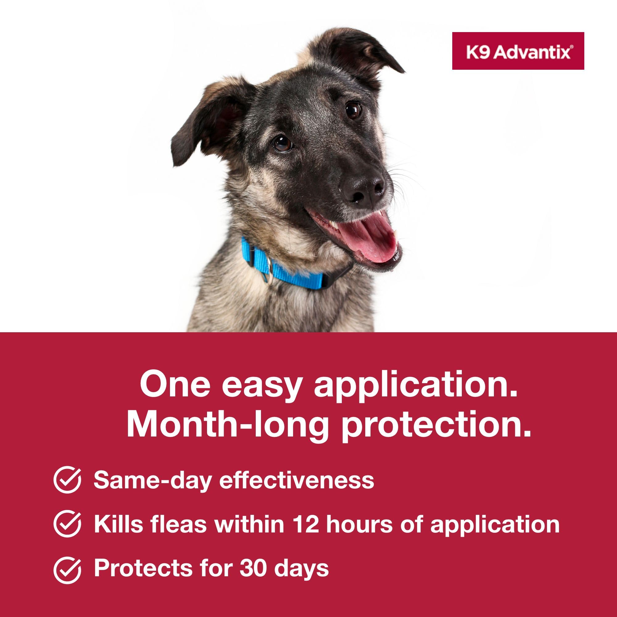 K9 Advantix Large Dog fragrance-free formula for sensitive coats