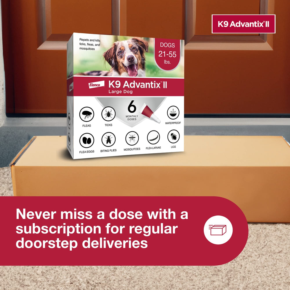 K9 Advantix Large Dog usage for indoor and outdoor environments.