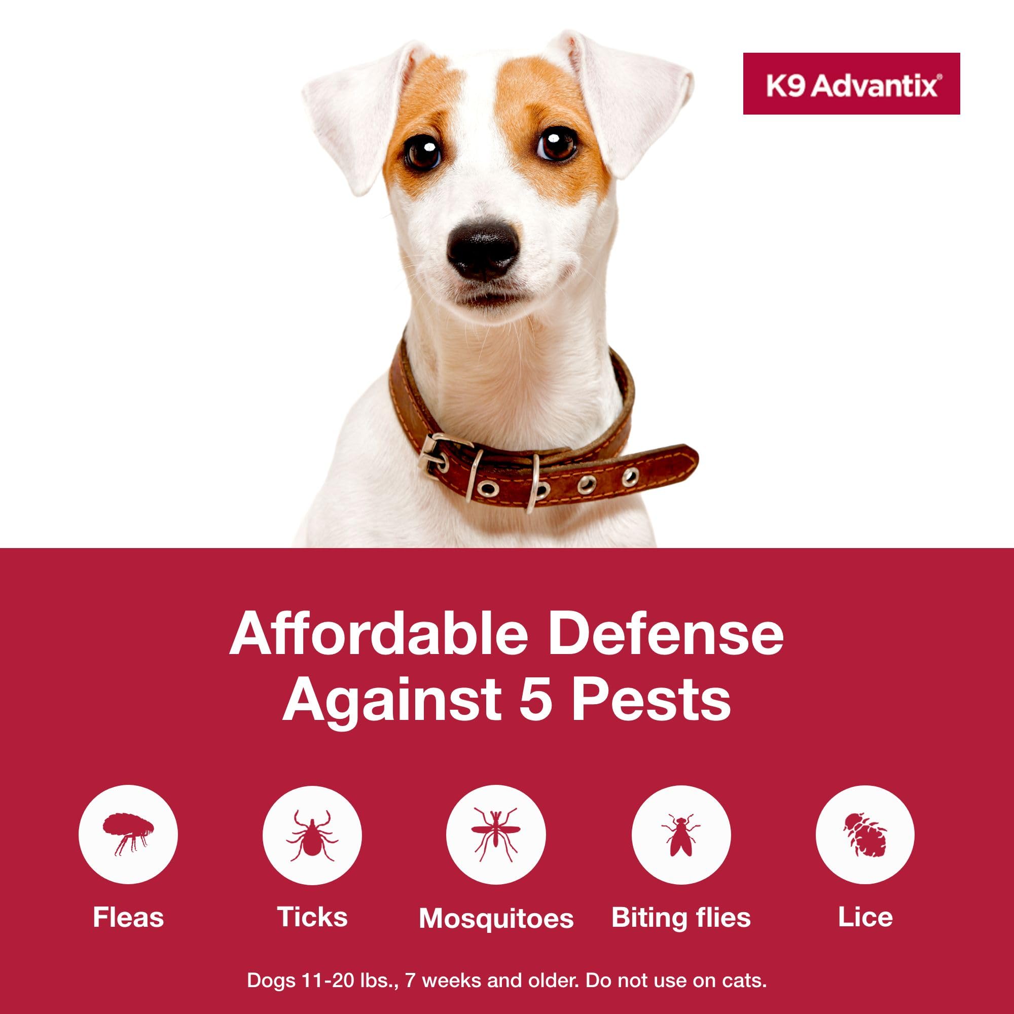 K9 Advantix mosquito prevention for dogs reduces exposure to bites