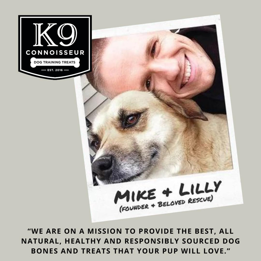 K9 Connoisseur aggressive chewer-friendly bone ideal for hours of enrichment.