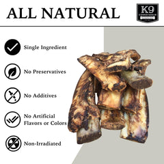 K9 Connoisseur long-lasting chew bone promotes hours of chewing