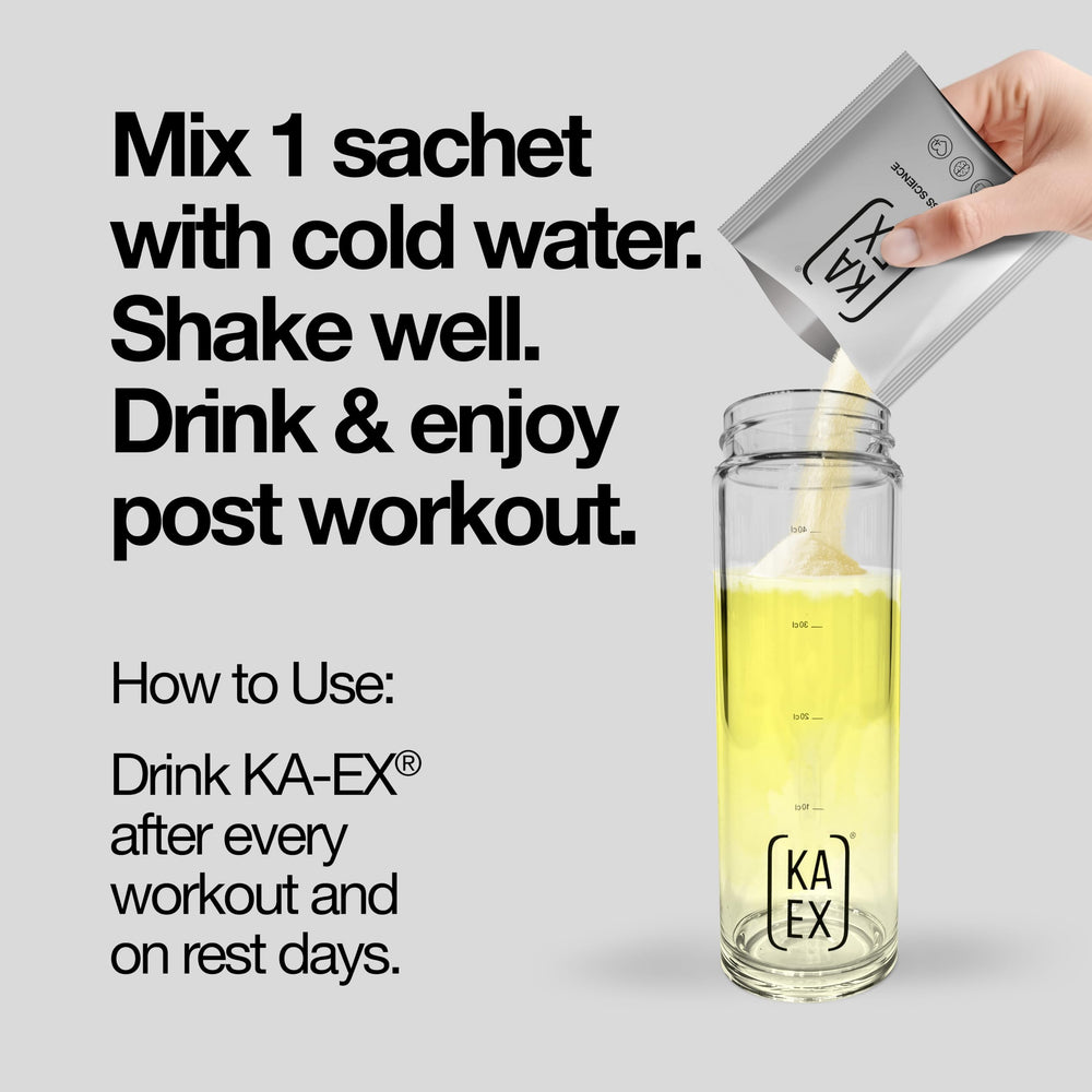 KA EX electrolyte blend minerals graphic highlights minerals for performance support.