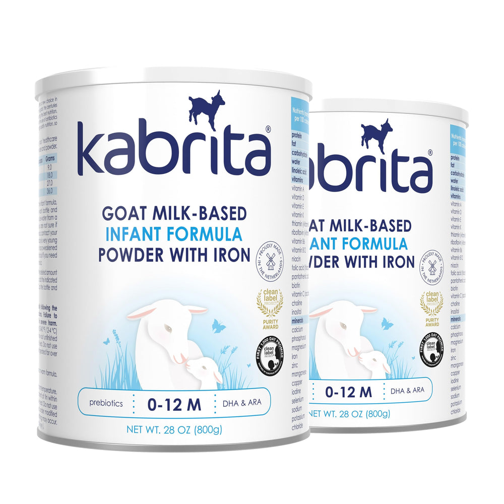 Kabrita goat milk formula tub front view for gentle digestion