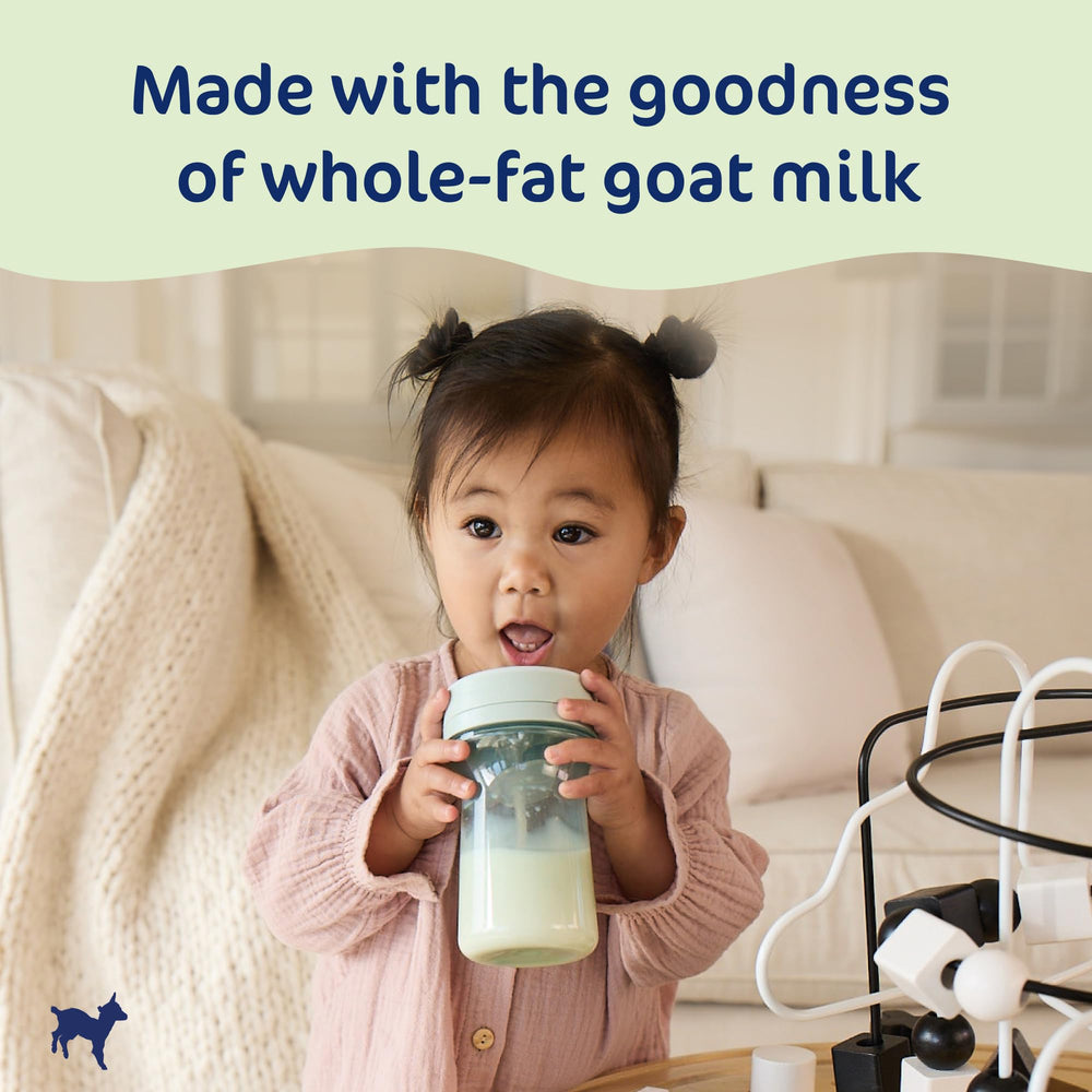 Kabrita milk sourced from family-run Dutch farms.