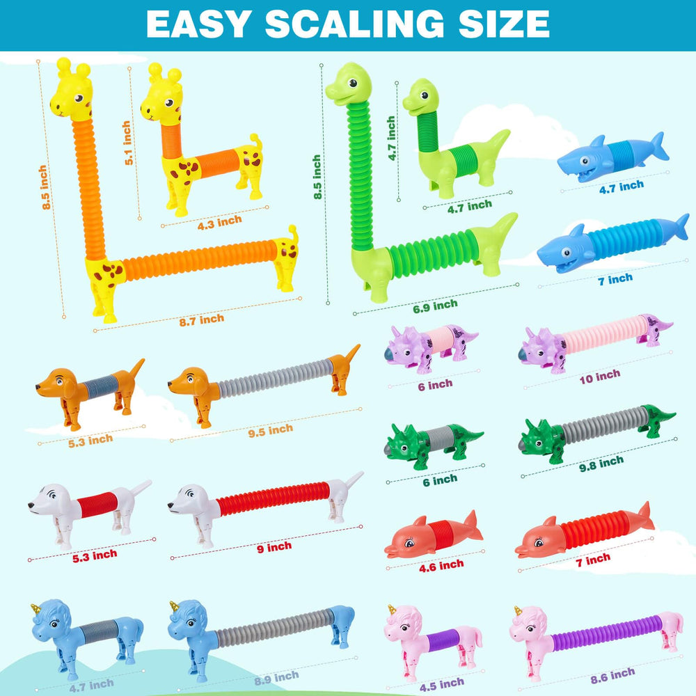 Kabvry Animal Pop Tubes shark shape offers tension relief during travel