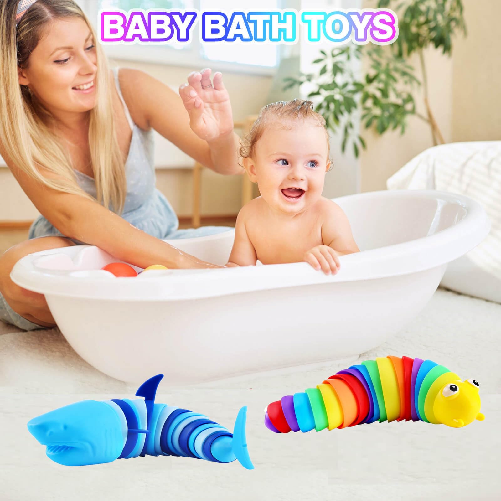 Kabvry Sensory Slug Fidget Toy – perfect Easter basket filler for kids
