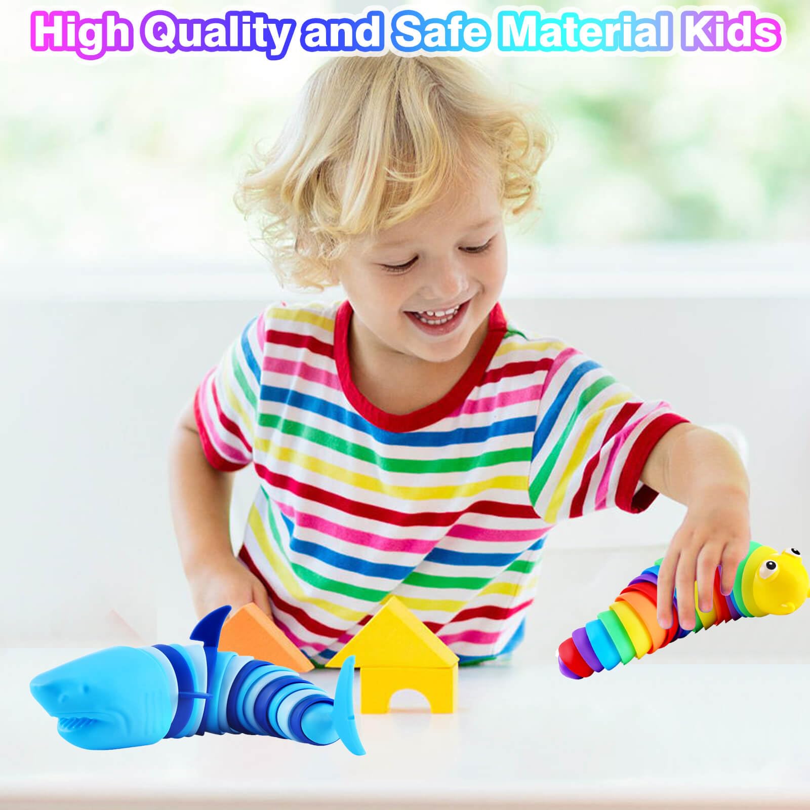 Kabvry Sensory Slug Fidget Toy – slug rotation for wrist dexterity practice