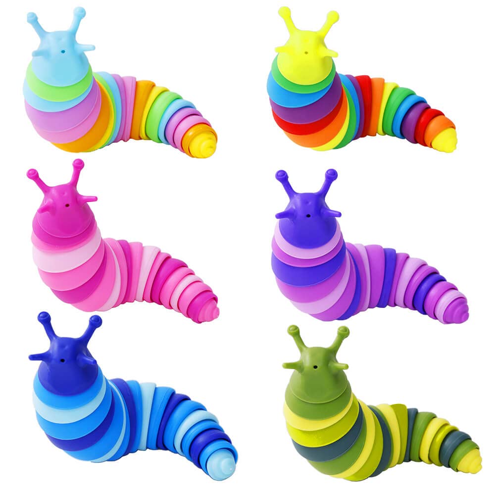 Kabvry Sensory Slug Wrist Exercise, easy to swing and rotate for young users.