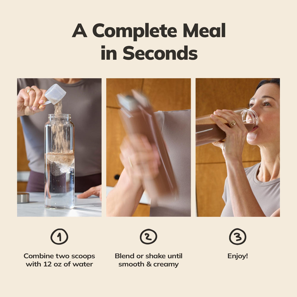 Ka’Chava ready-to-mix convenience makes quick meals easy.