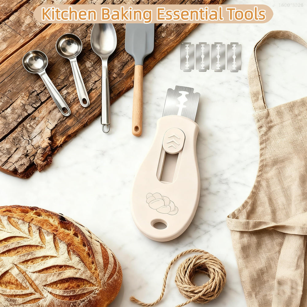 KacNacPro bread lame in-use design showcases intricate scoring capability.