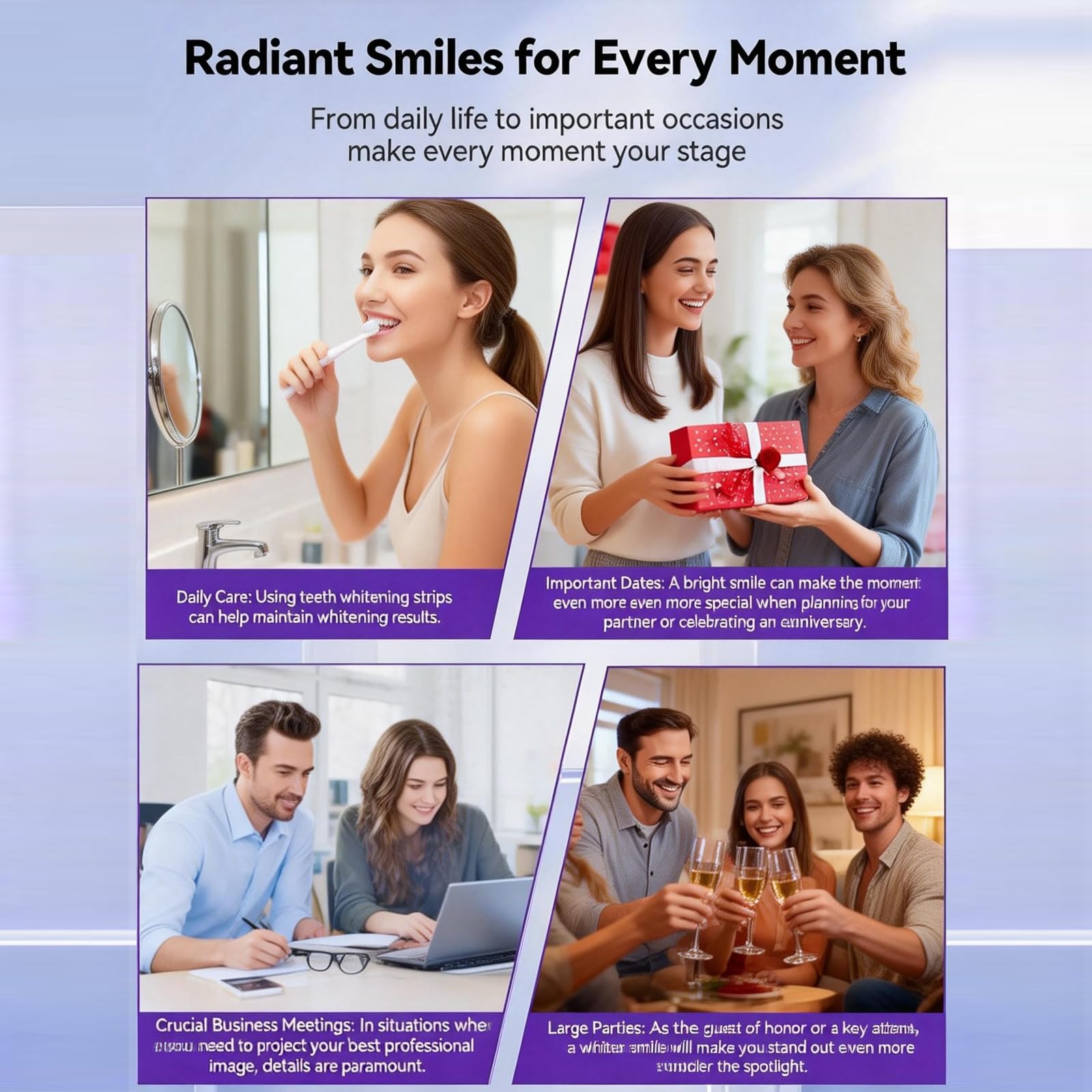 Kadohyrt Enamel-Friendly Whitening preserves enamel while whitening