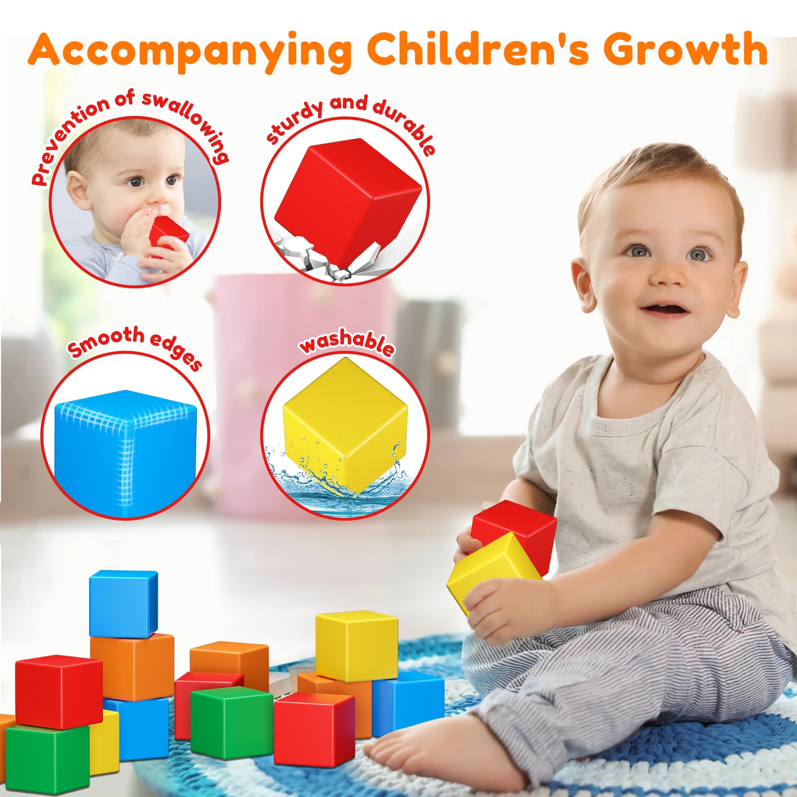 KAEILORU blocks set fosters creative building and collaborative play.
