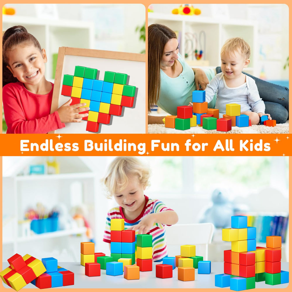 KAEILORU set includes an idea booklet to inspire different structures.