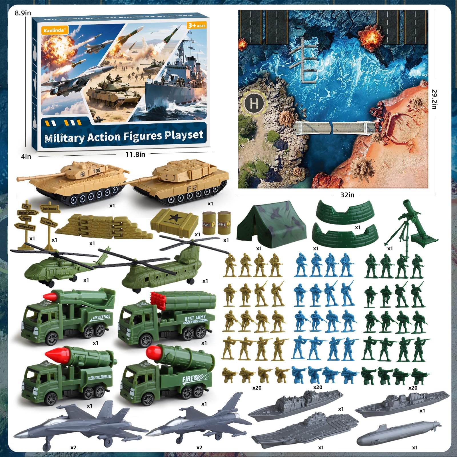 Kaelinda missile vehicles for strategic scene-building