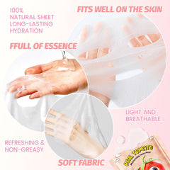 Kaely fruit face mask orange for quick hydration and refreshed complexion.
