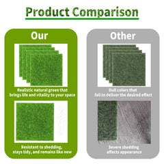 KAEZDD mini golf grass squares help build playful, tactile game setups