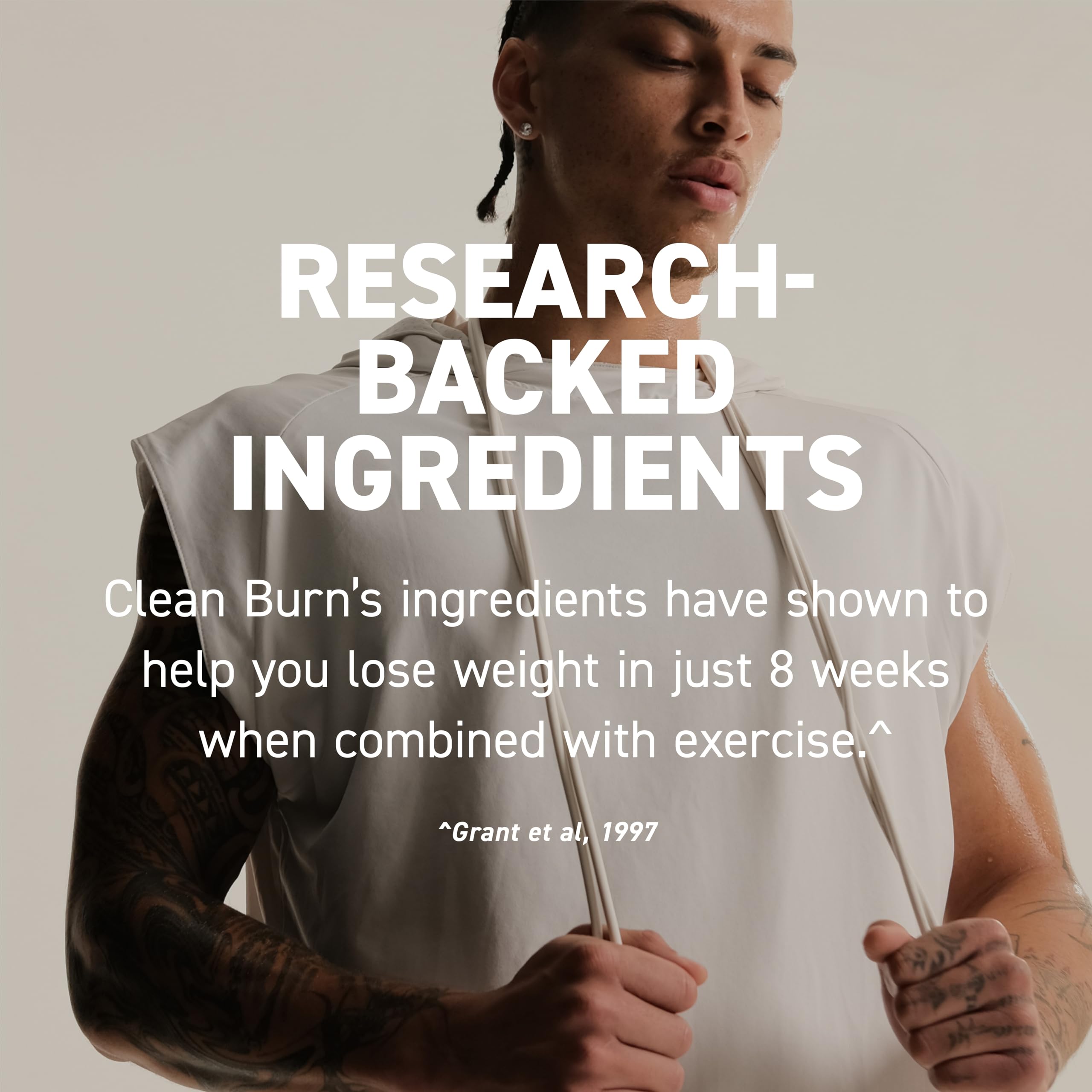 KAGED Clean Burn with CaloriBurn GP highlights a fat metabolism focus.