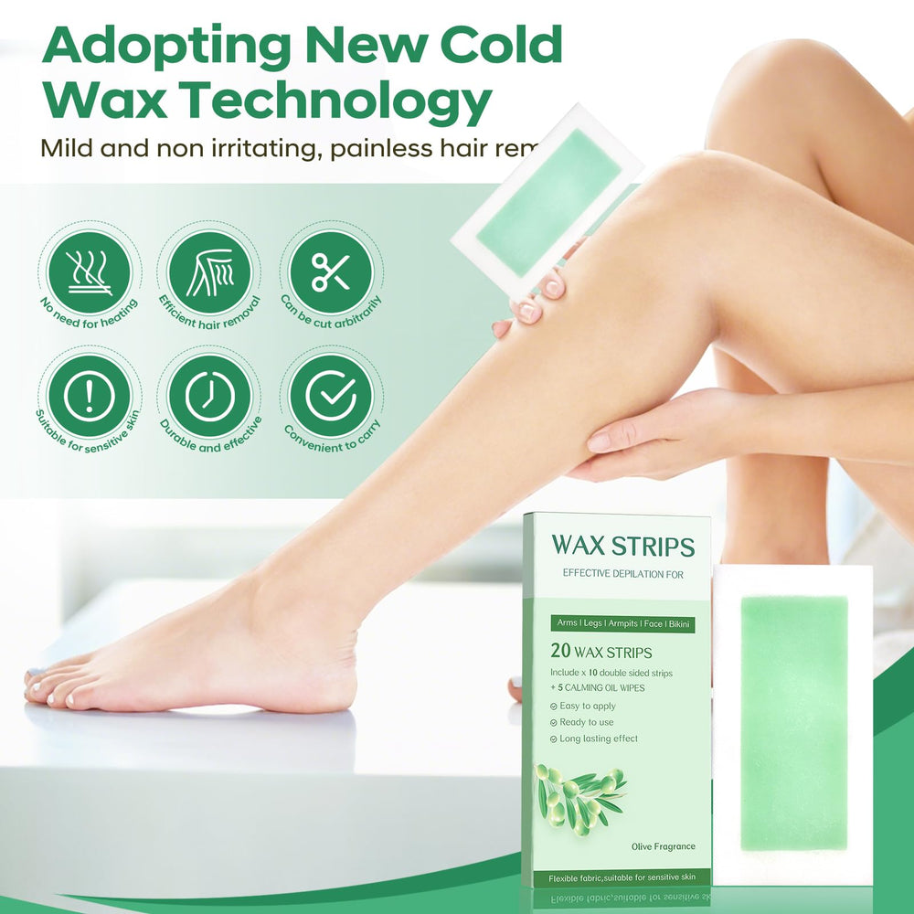 KAGZWXX wax strips body bikini-line-application for sensitive areas