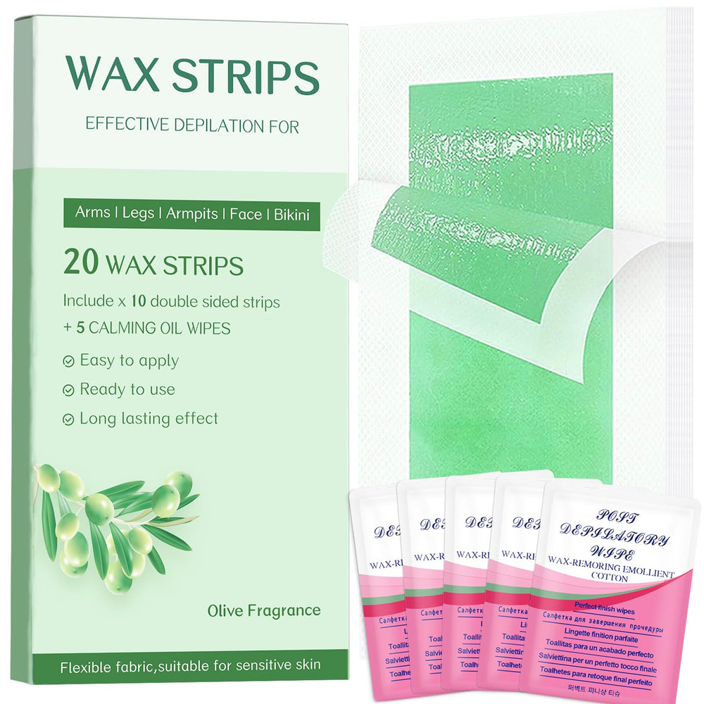 KAGZWXX wax strips body leg-application for at-home smooth legs without heat