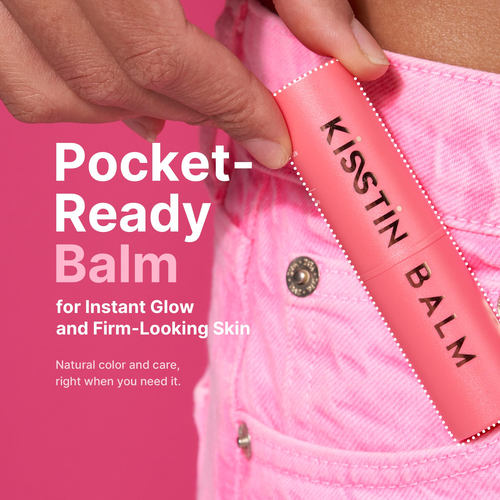 KAHI Kisstin Balm enriched with Jeju oil for skin clarity.