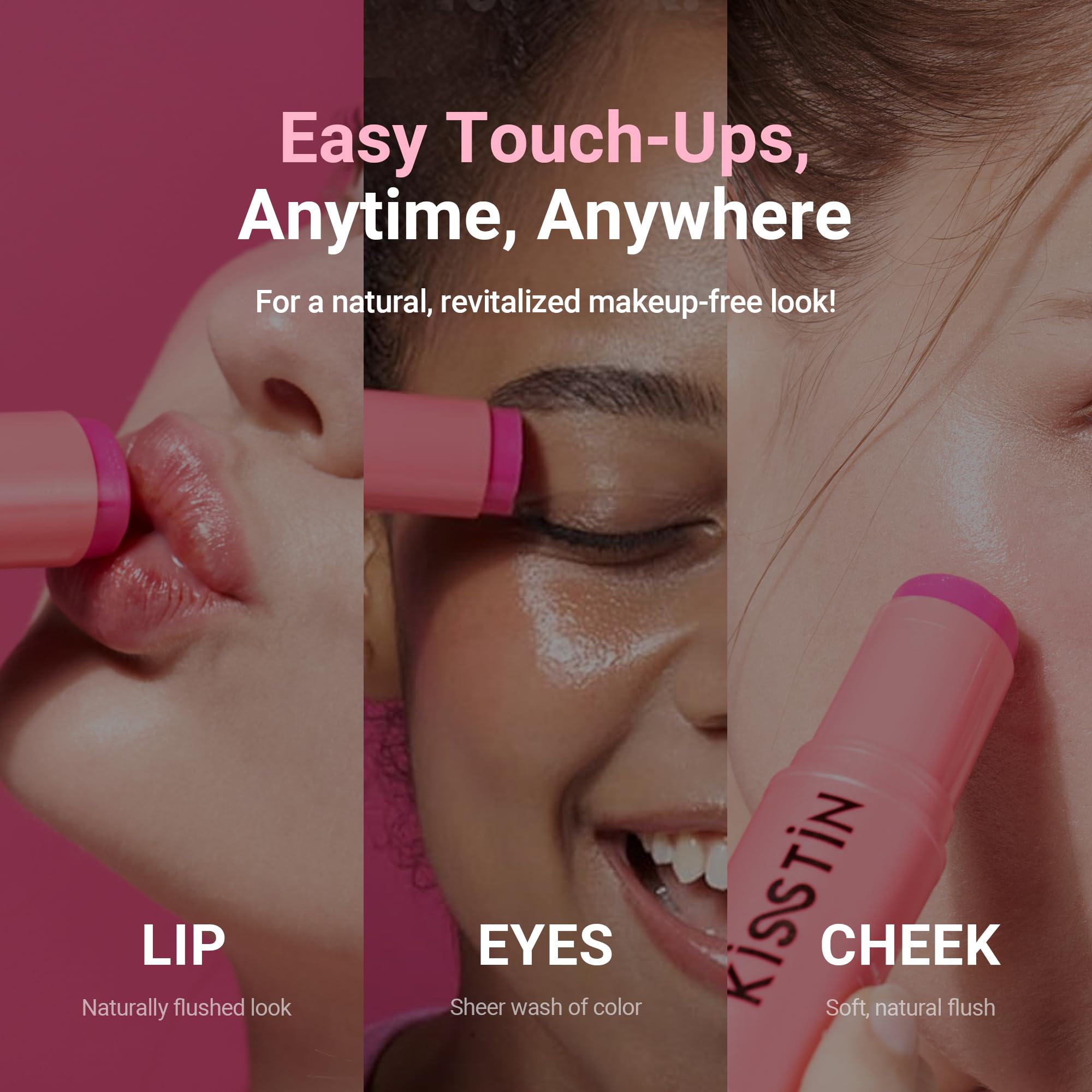 KAHI Kisstin Balm travel-friendly stick for quick touch-ups.