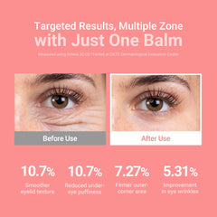 KAHI Wrinkle Bounce Duo Edition demonstrates gentle glide around the eye area.