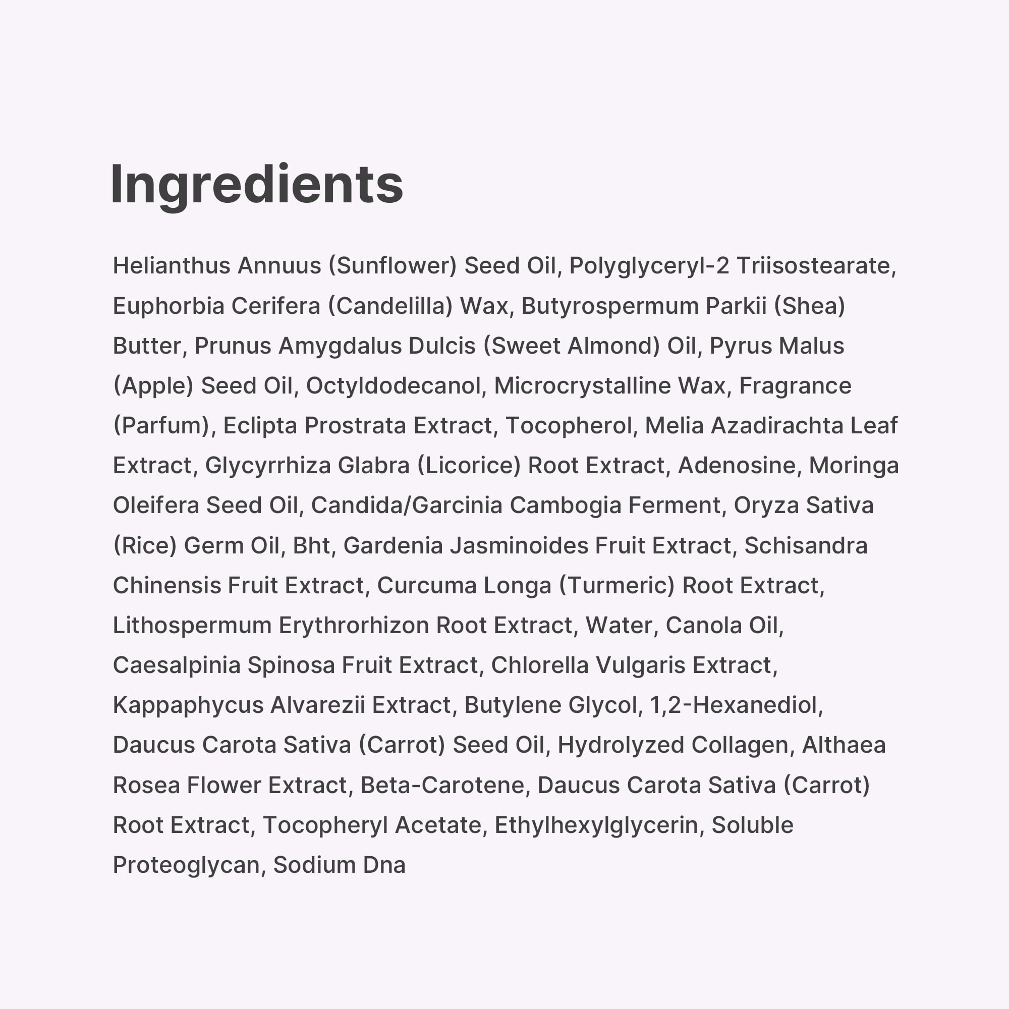KAHI Wrinkle Bounce Duo Edition label highlights key ingredients and benefits.