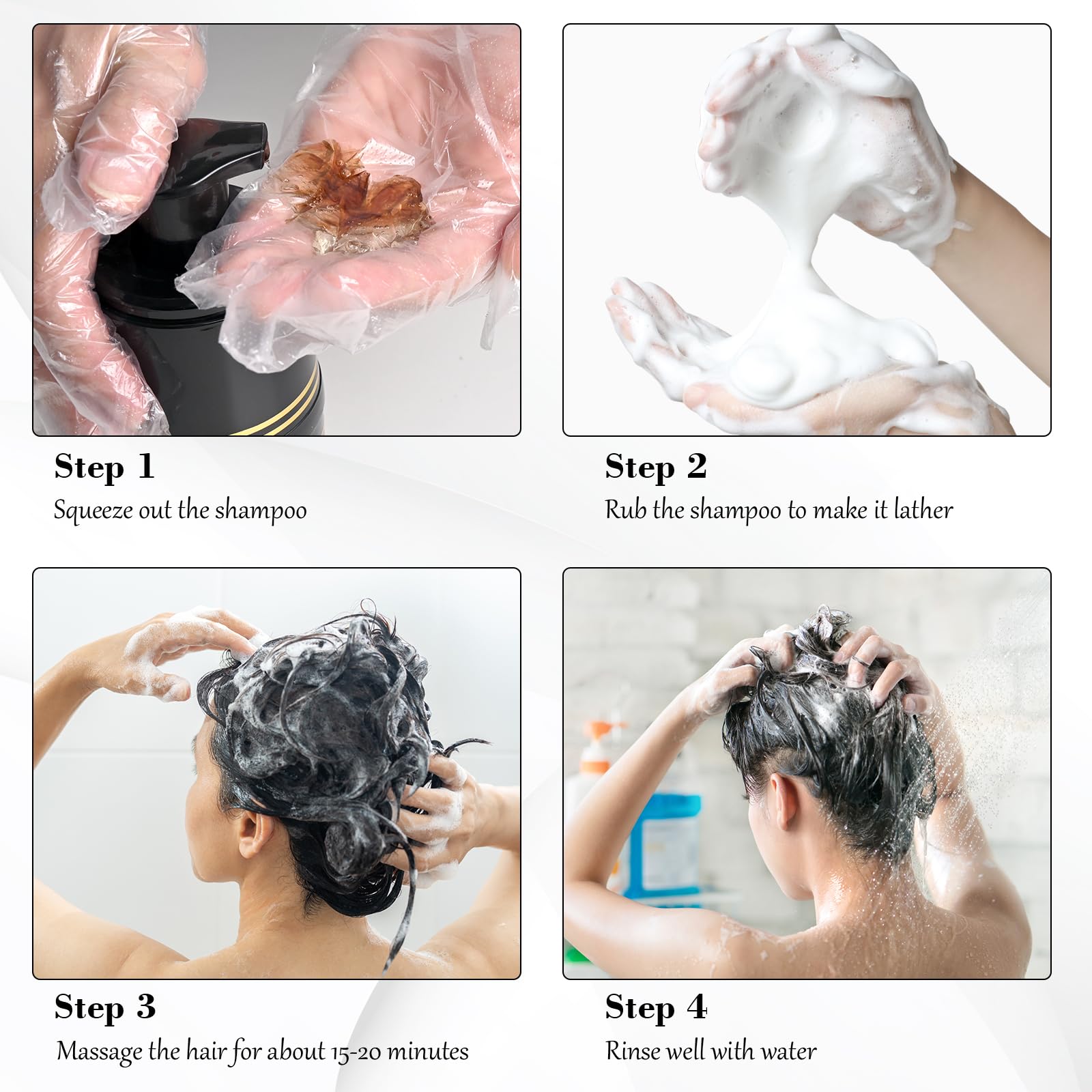 KAISASA easy application with quick lather and rinse for busy mornings.