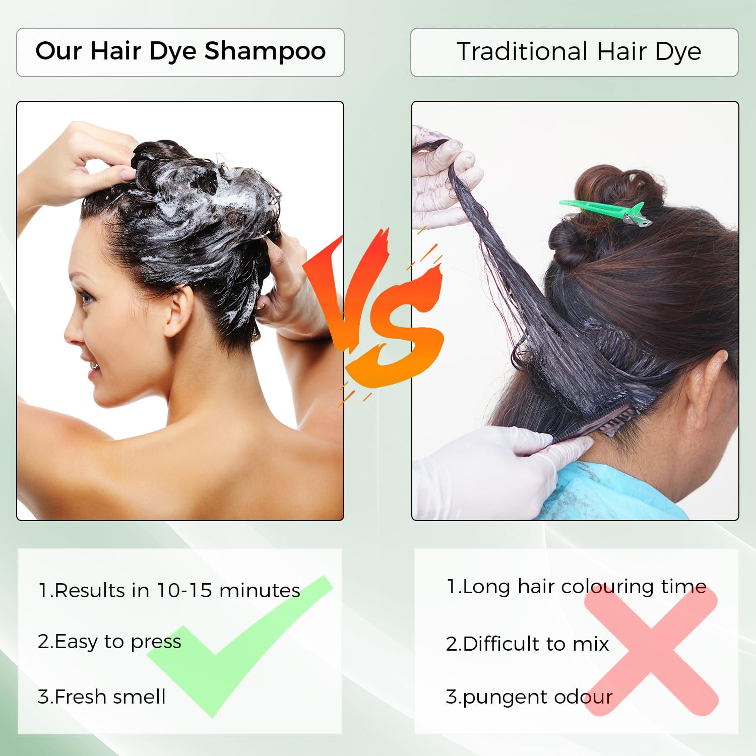 KAISASA Multiple color options suit straight, curly, thick, or fine hair.