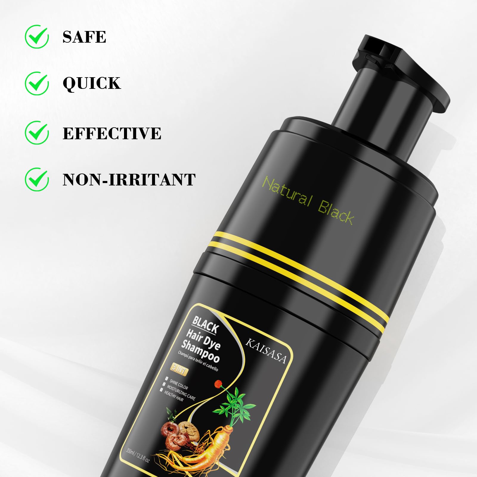 KAISASA patch test reminder helps prevent irritation before use.