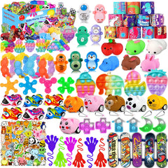 Kaisbro 124-pcs party favors bracelets offering colorful, engaging party fun for kids.
