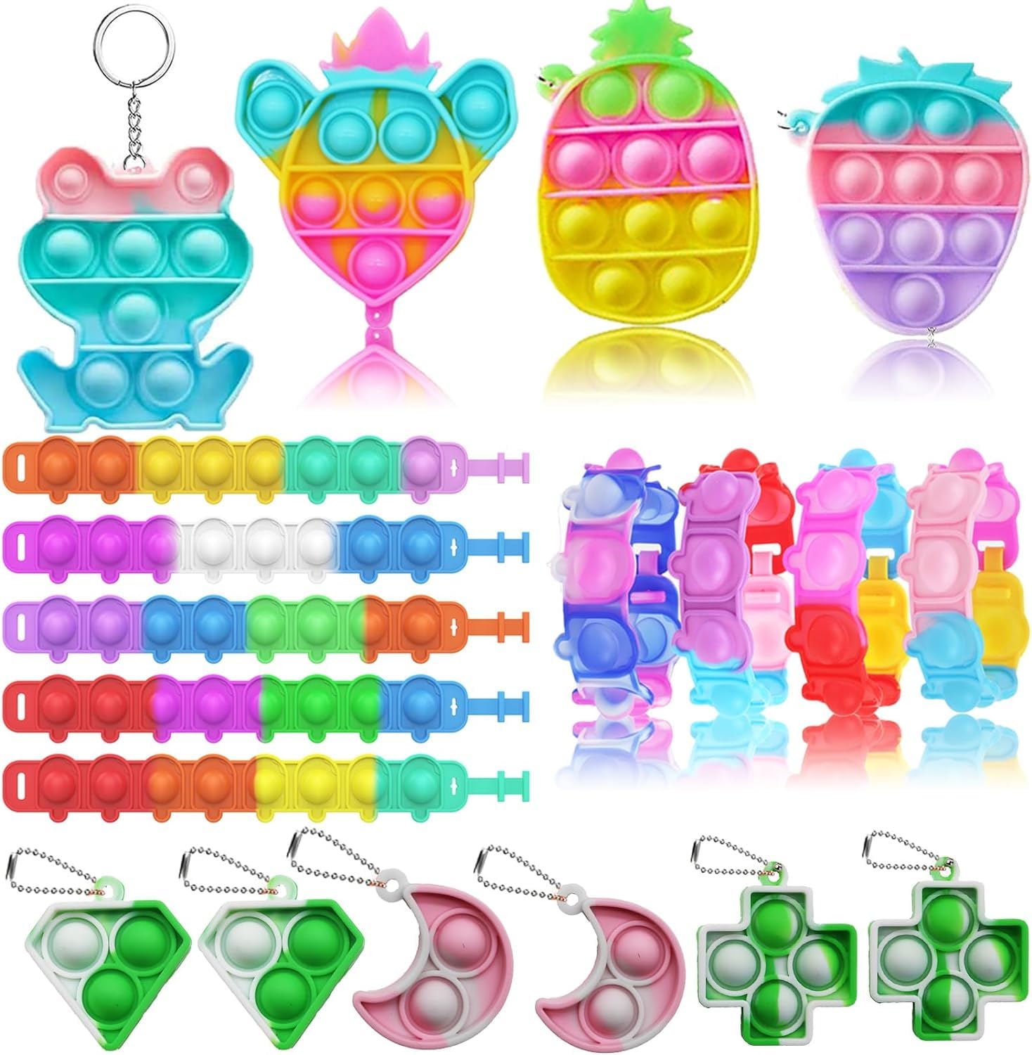Kaisbro pop fidget toys provide calming, focus friendly fun for classrooms and events