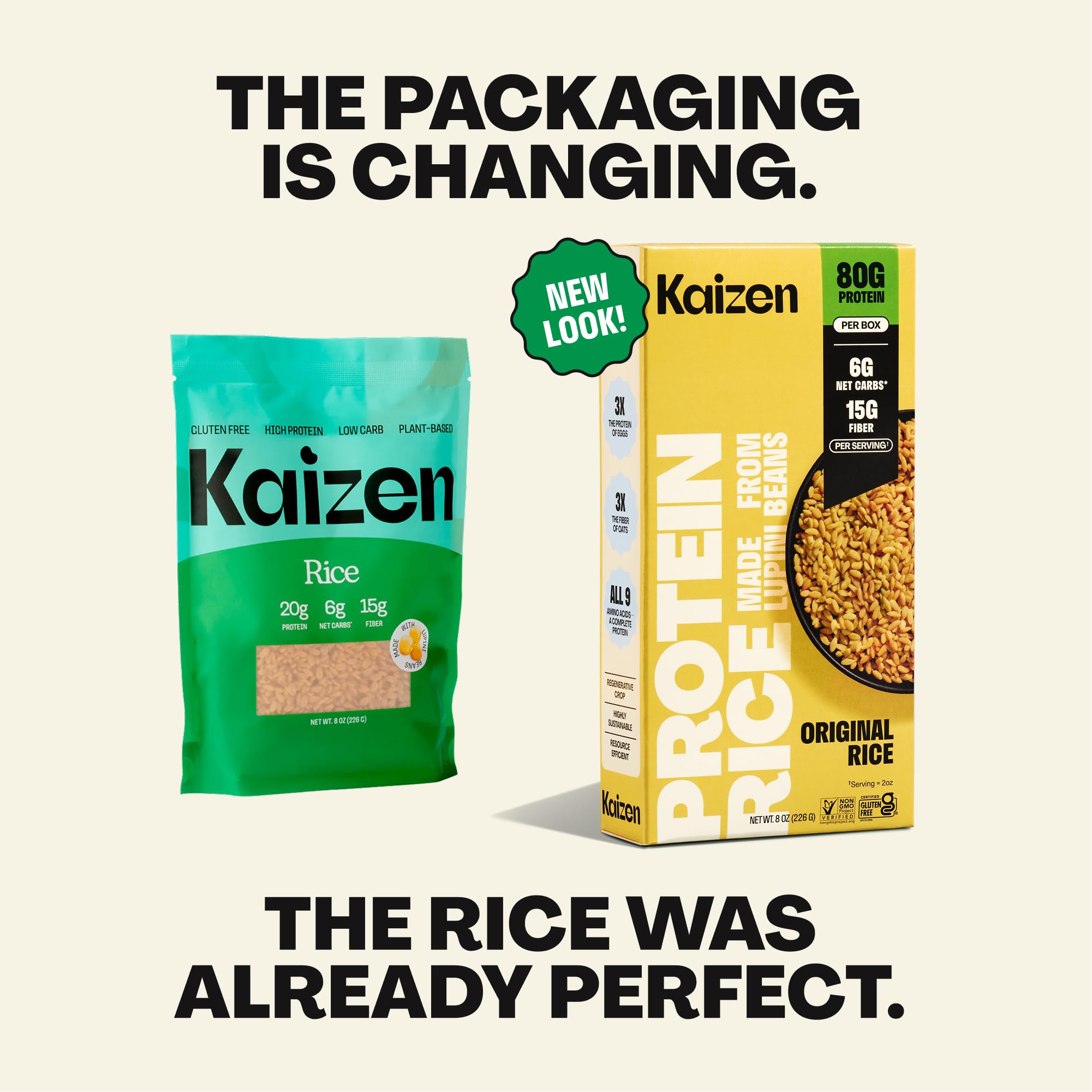 Kaizen Protein Rice Spanish serving with bold spices for flavor-packed bowls.