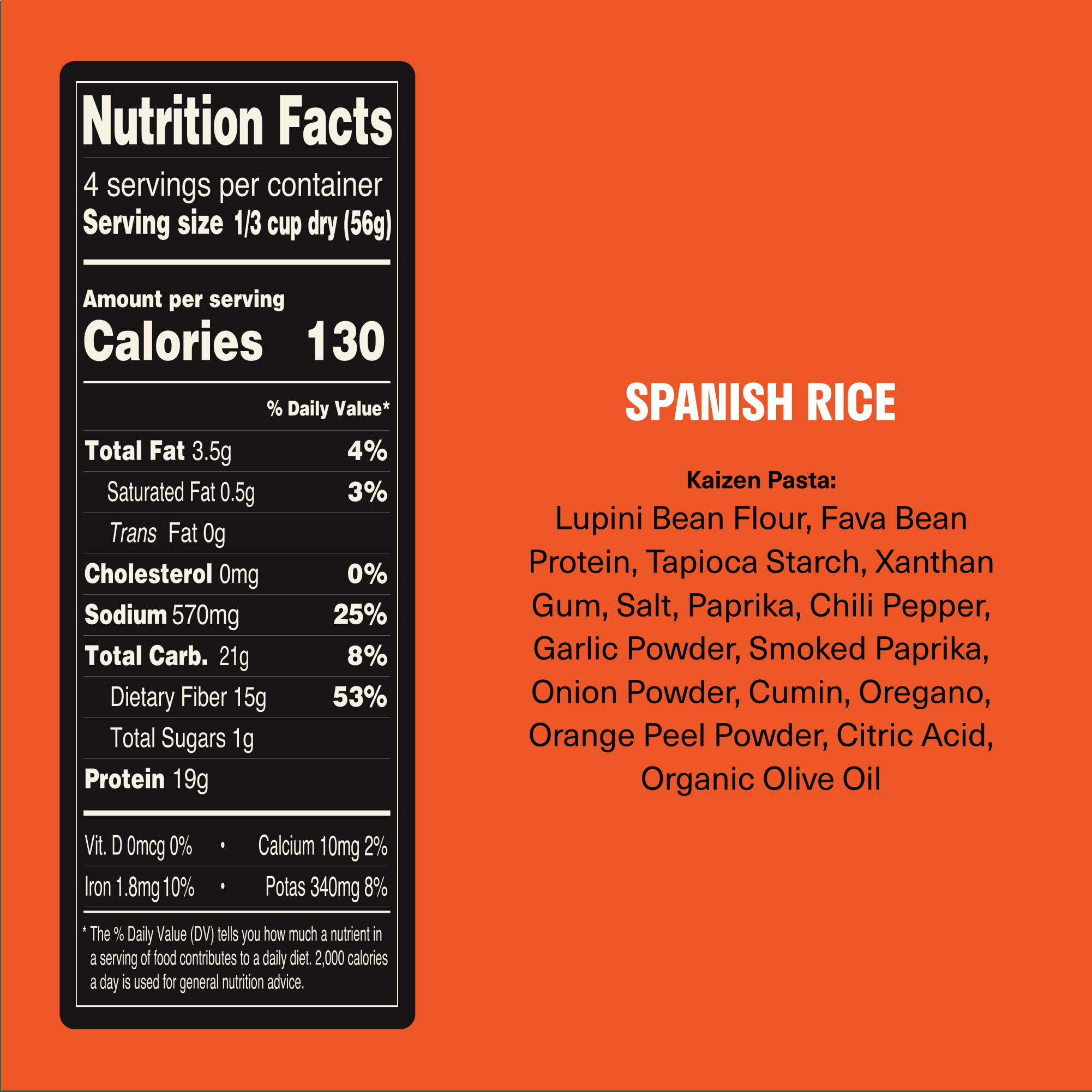 Kaizen Protein Rice stir-fry pairing for a protein-rich dinner.