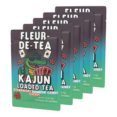 Kajun Loaded Tea 250mg caffeine from green tea and guarana, ready to energize.