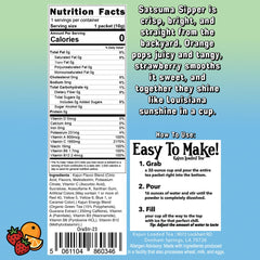 Kajun Loaded Tea Satsuma Sipper powder for quick mixing and fresh flavor