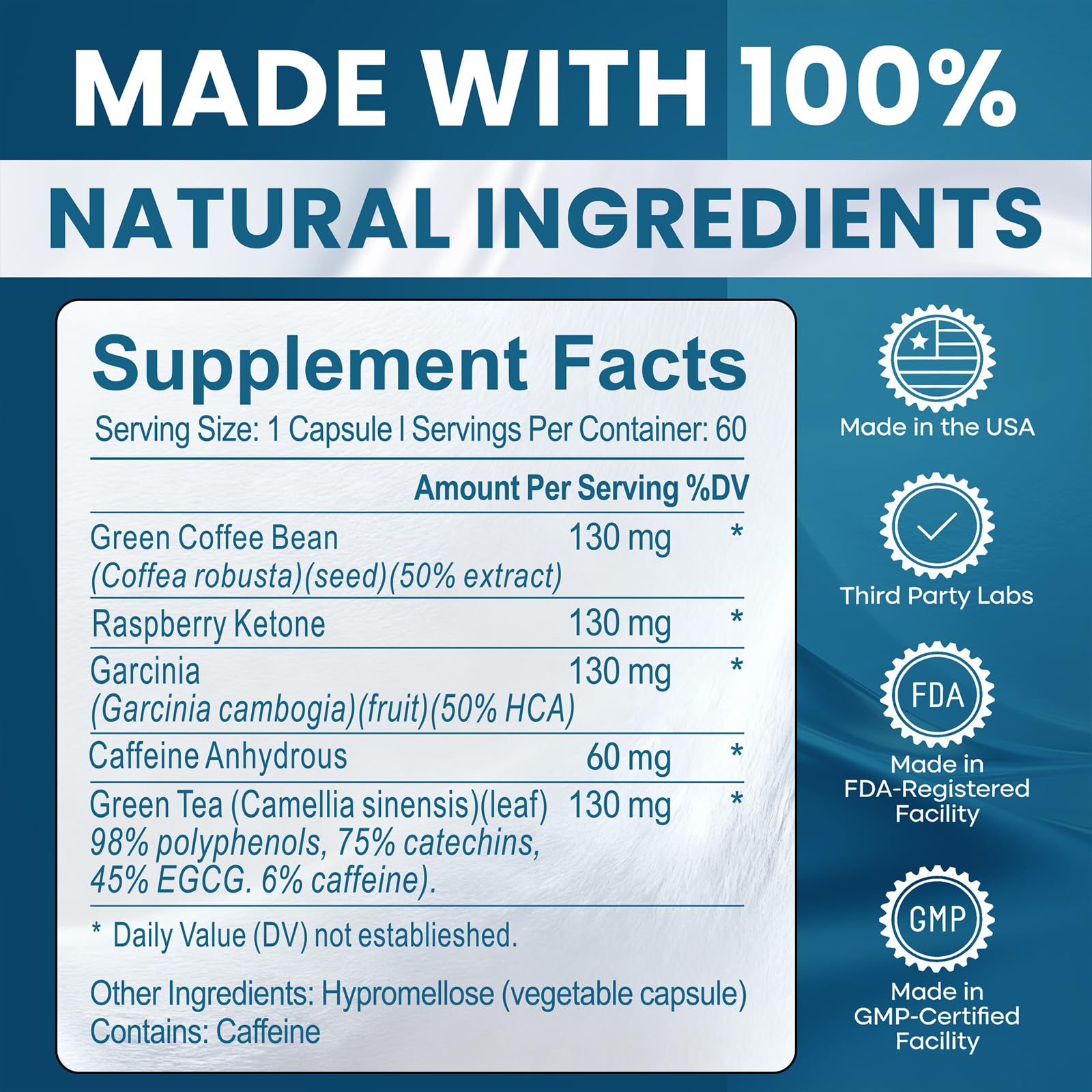 KAKA DR GLP-1 pills close-up showing natural ingredient blend for appetite support