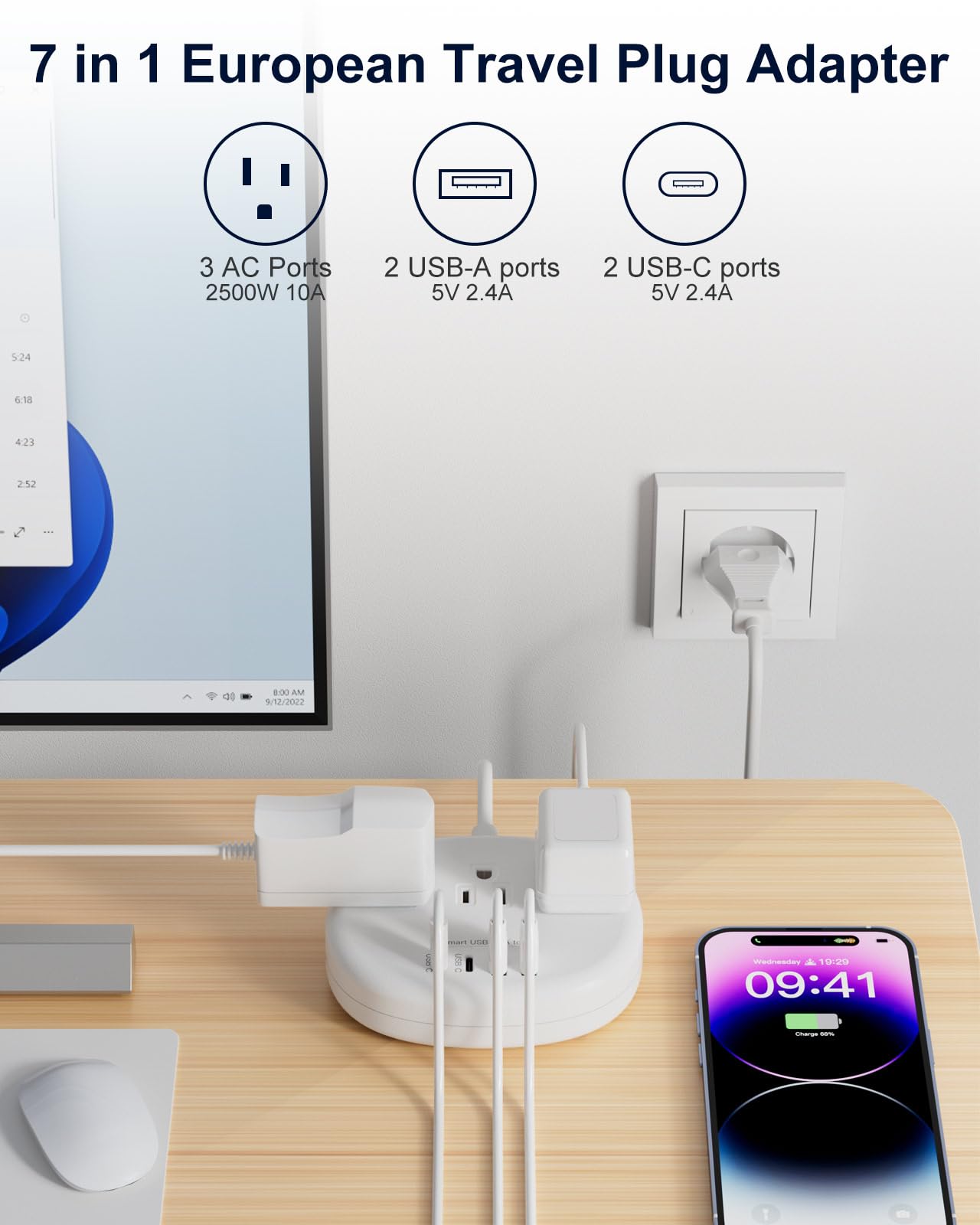 Kakahigh smart charging ports detect devices for efficient power.