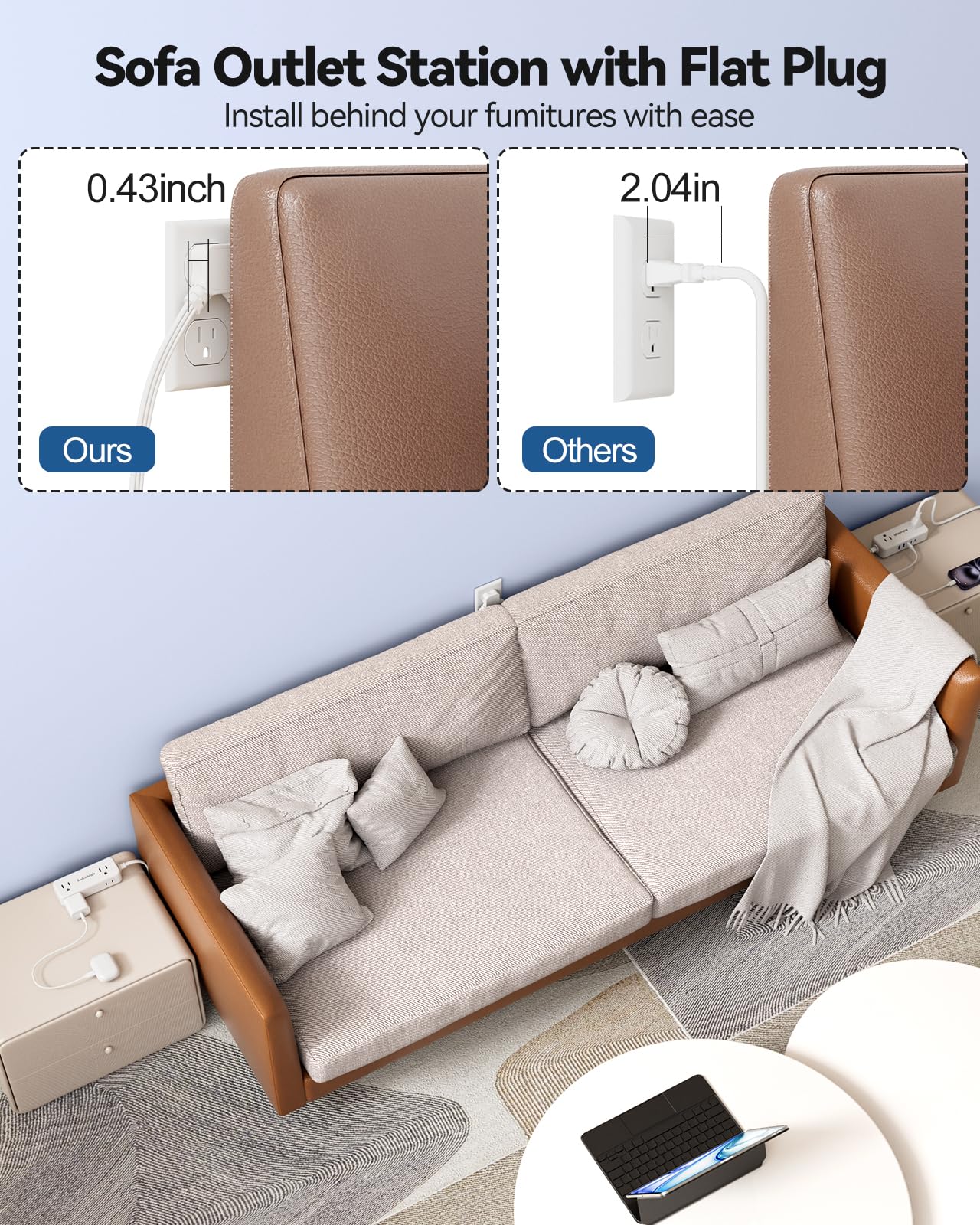 Kakahigh fire-resistant shell and safety features for worry-free use.