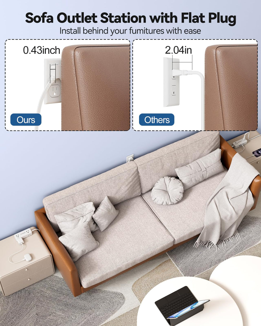Kakahigh fire-resistant shell and safety features for worry-free use.