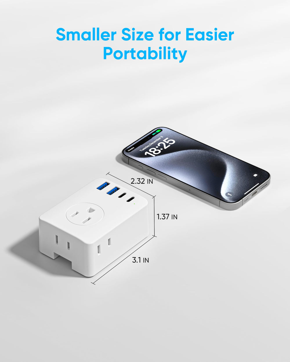 Kakyanill travel adapter suitable for multiple European countries during trips.
