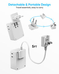 Kakyanill Type-C/G/E/F plug design supports many European countries.