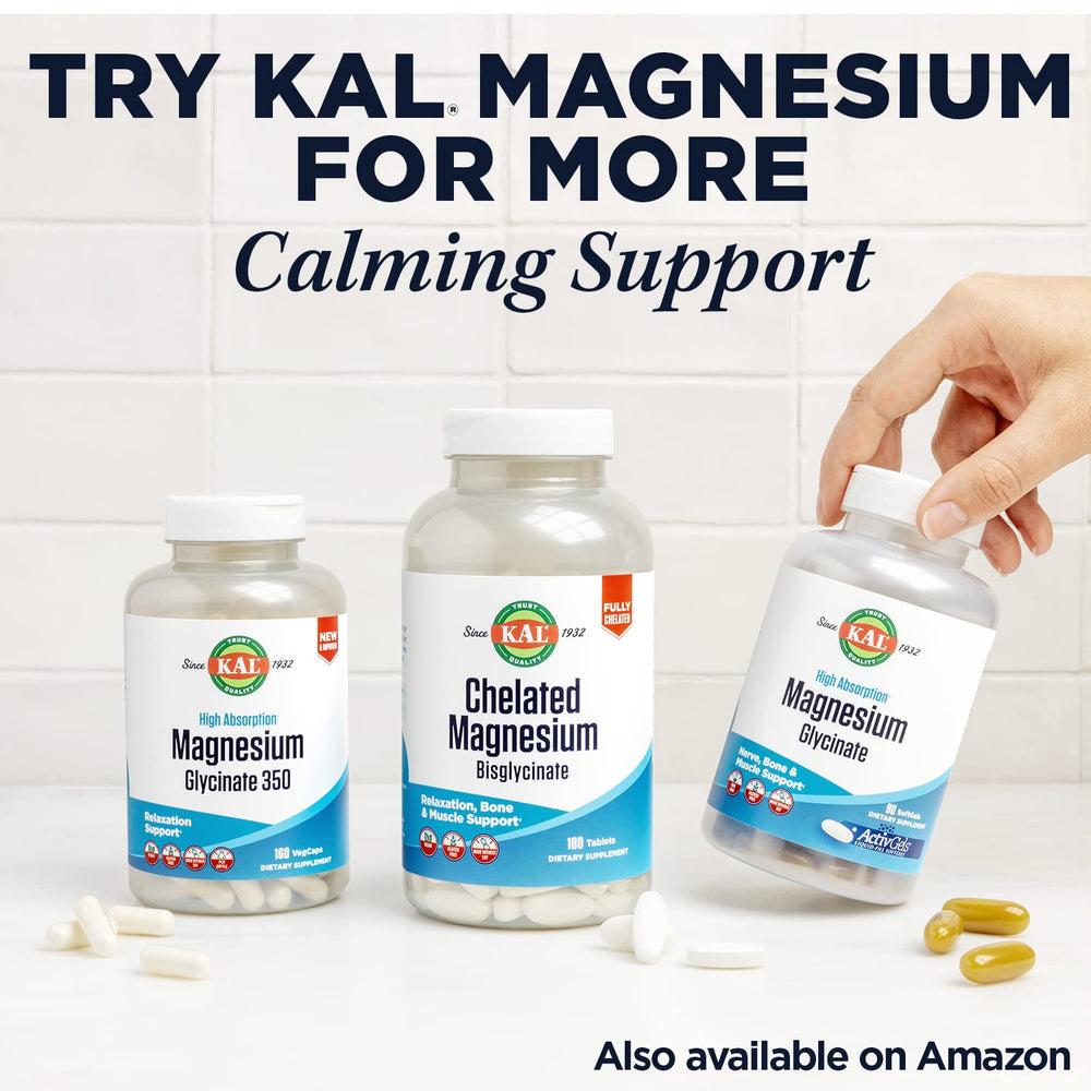 KAL Lithium Orotate 5mg VegCap pouring into glass with water.