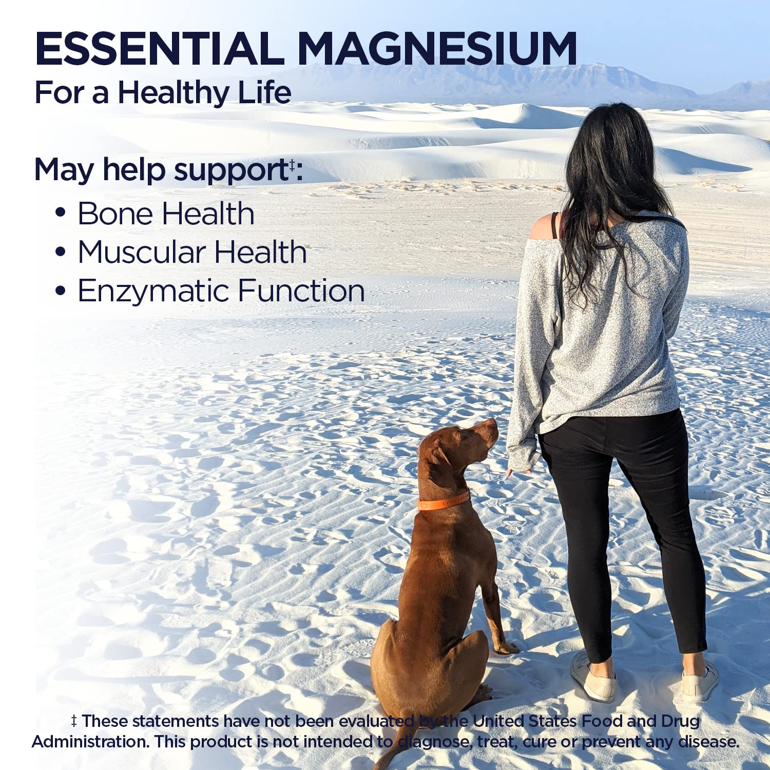 KAL vegan gluten-free magnesium tablets for dietary needs