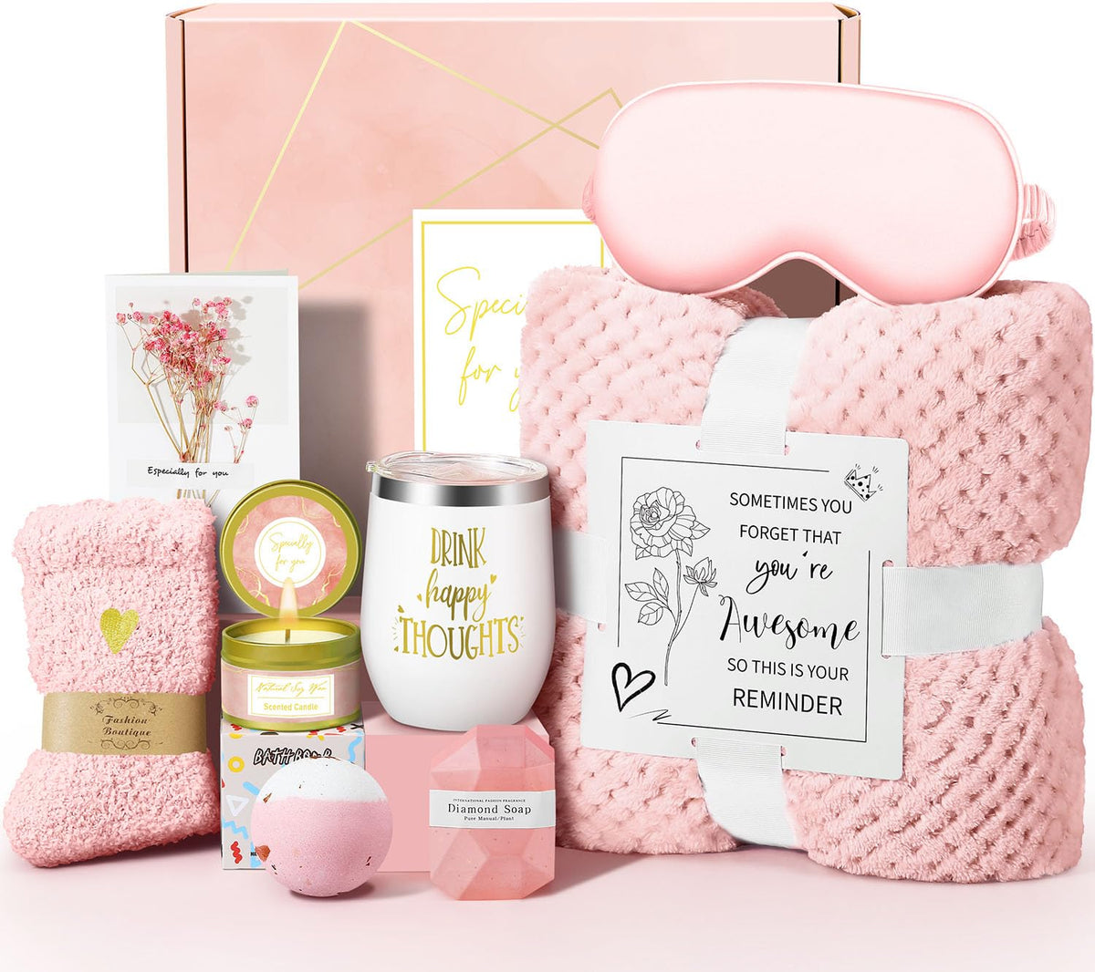 Kalokey Mothers Day Gift Basket showcasing thoughtful relaxation for her