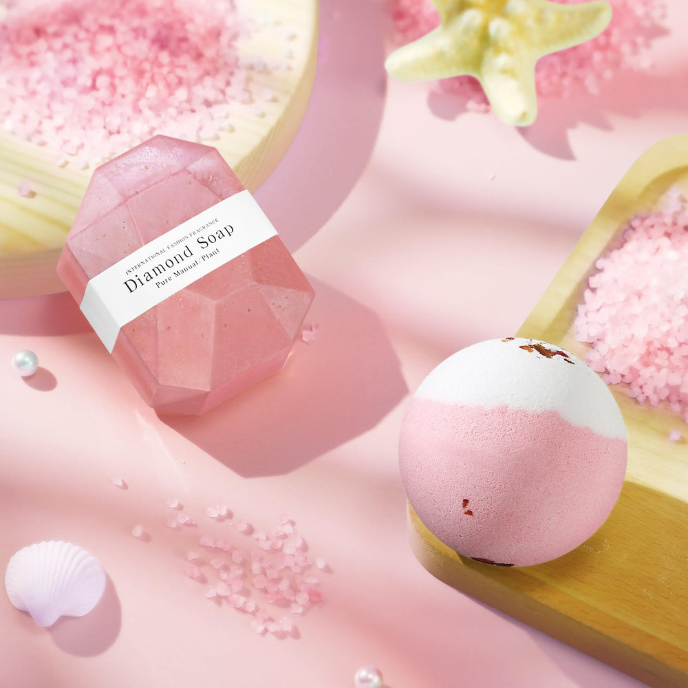 Kalokey rose bath bomb for indulgent at-home spa