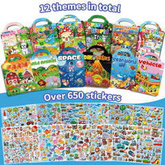 Kalysky insect stickers promote curious play and reuse-friendly surfaces