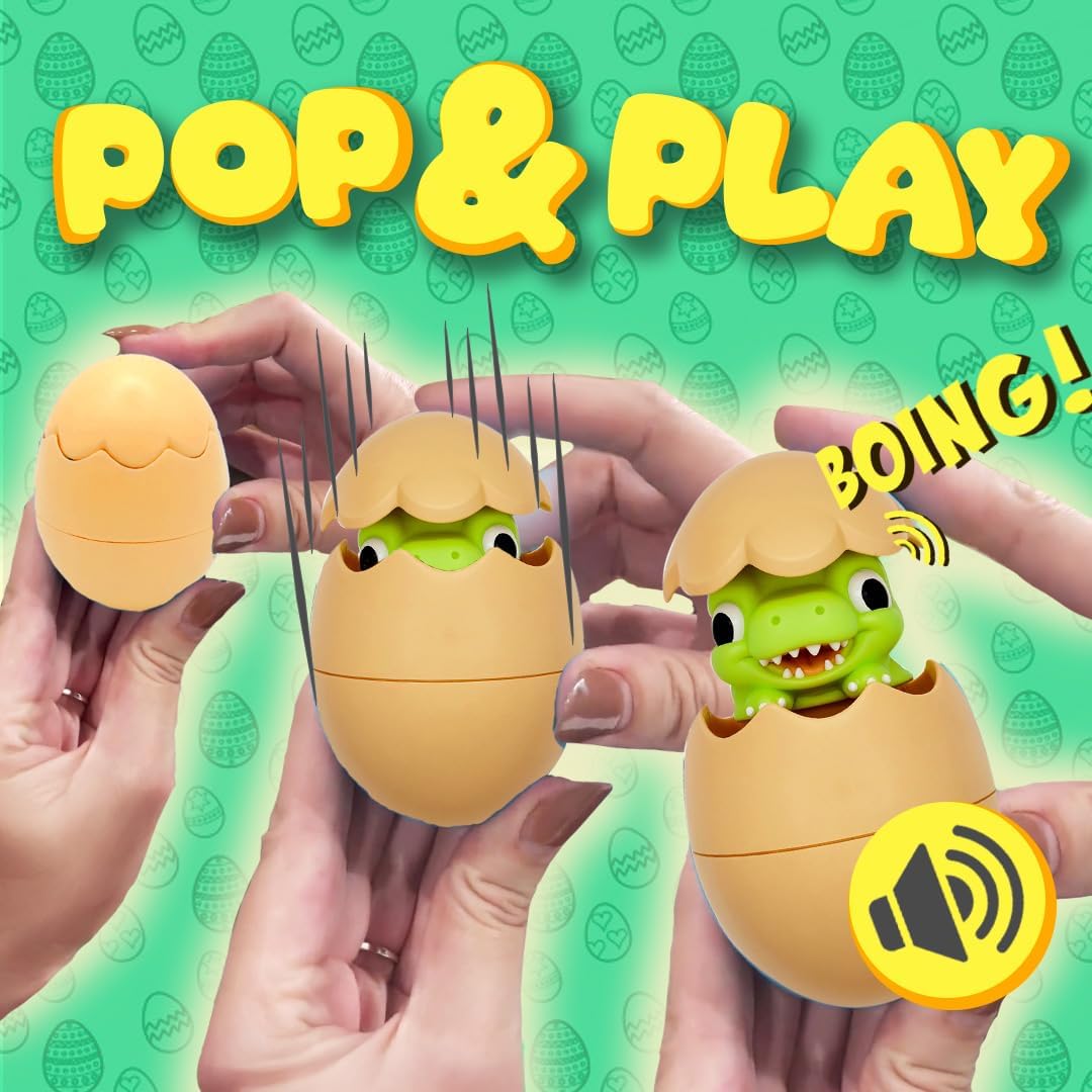 Kamhi World Egg Pops Robot reveal blends techy features with engaging sound effects.